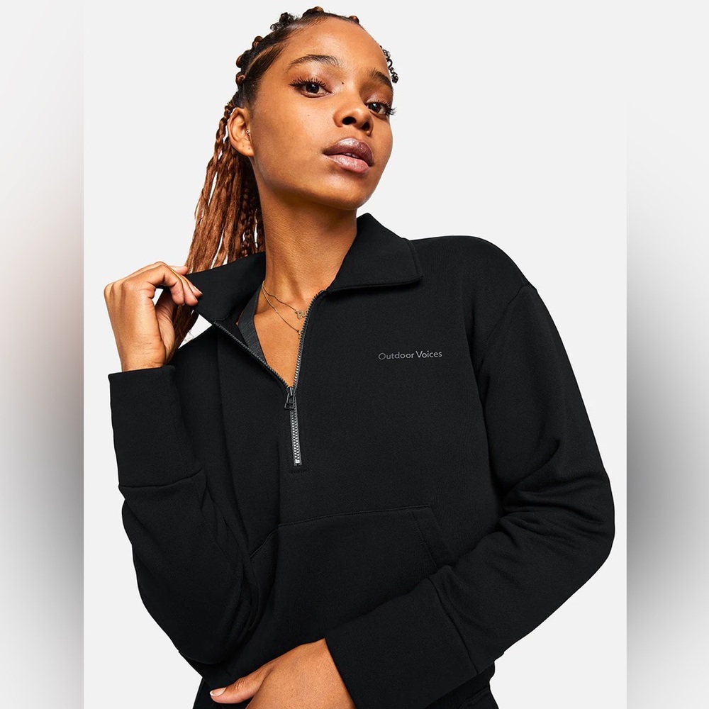 Outdoor Voices 1/2 zip sweatshirt